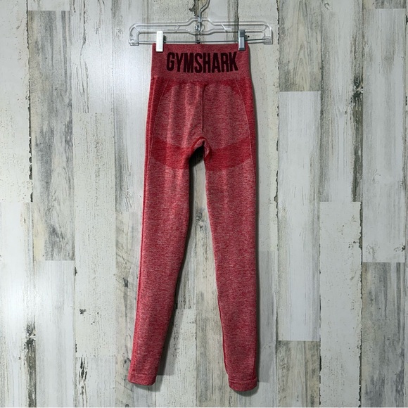 Gymshark Pants - Gymshark Flex High-Waisted Leggings Red Leggings for Women